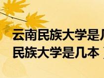 云南民族大学是几本是985还是211呢（云南民族大学是几本）