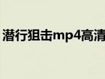 潜行狙击mp4高清下载（潜行狙击迅雷下载）