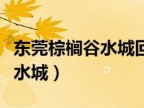 东莞棕榈谷水城回水孔游客死亡（东莞棕榈谷水城）