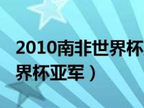 2010南非世界杯亚军是哪一场（2010南非世界杯亚军）