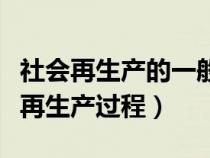 社会再生产的一般过程及其关系（什么叫社会再生产过程）