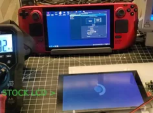 DeckSight 为 LCD Steam Deck 提供嵌入式低功耗 OLED 升级